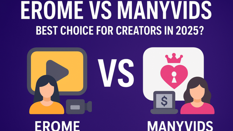 Erome vs ManyVids – Best Choice for Creators