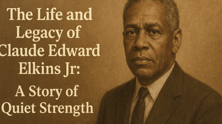 The Life and Legacy of Claude Edward Elkins Jr: A Story of Quiet Strength