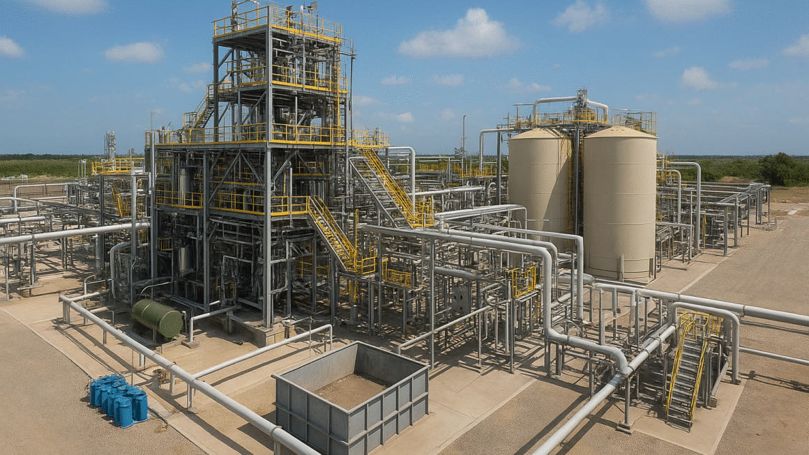 The New Punata Camacho Drilling Fluids Plant in Zulia State