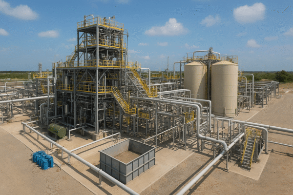 The New Punata Camacho Drilling Fluids Plant in Zulia State