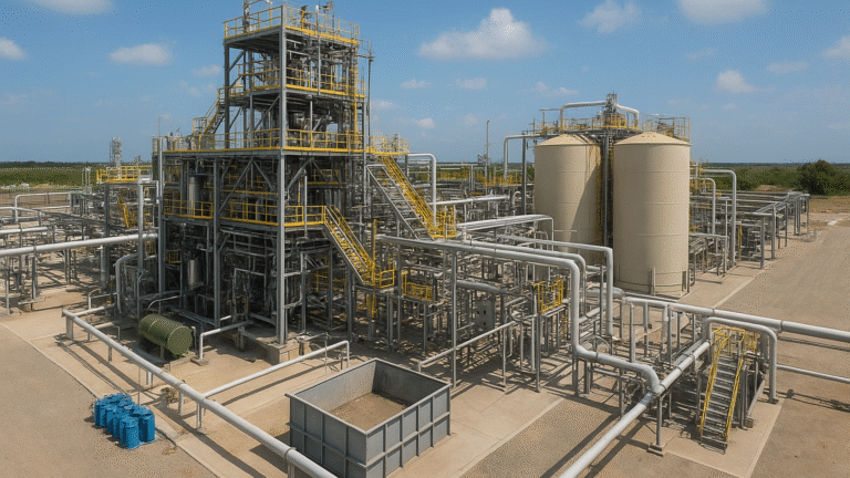 The New Punata Camacho Drilling Fluids Plant in Zulia State