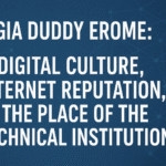 Gia Duddy EroMe: Digital Culture, Internet Reputation, the Place of the Technical Institution