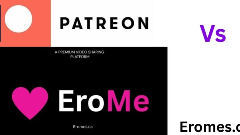 Feature image showing “Erome vs Patreon – Which Platform Wins in 2025?” with digital icons of creators and platforms.